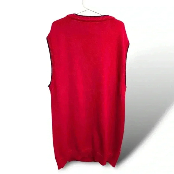 NWT Nautica Boy’s 14-16 600 Red Cable-Knit Sweater Vest. 15% dsct w 2+ bndle. - Picture 4 of 4